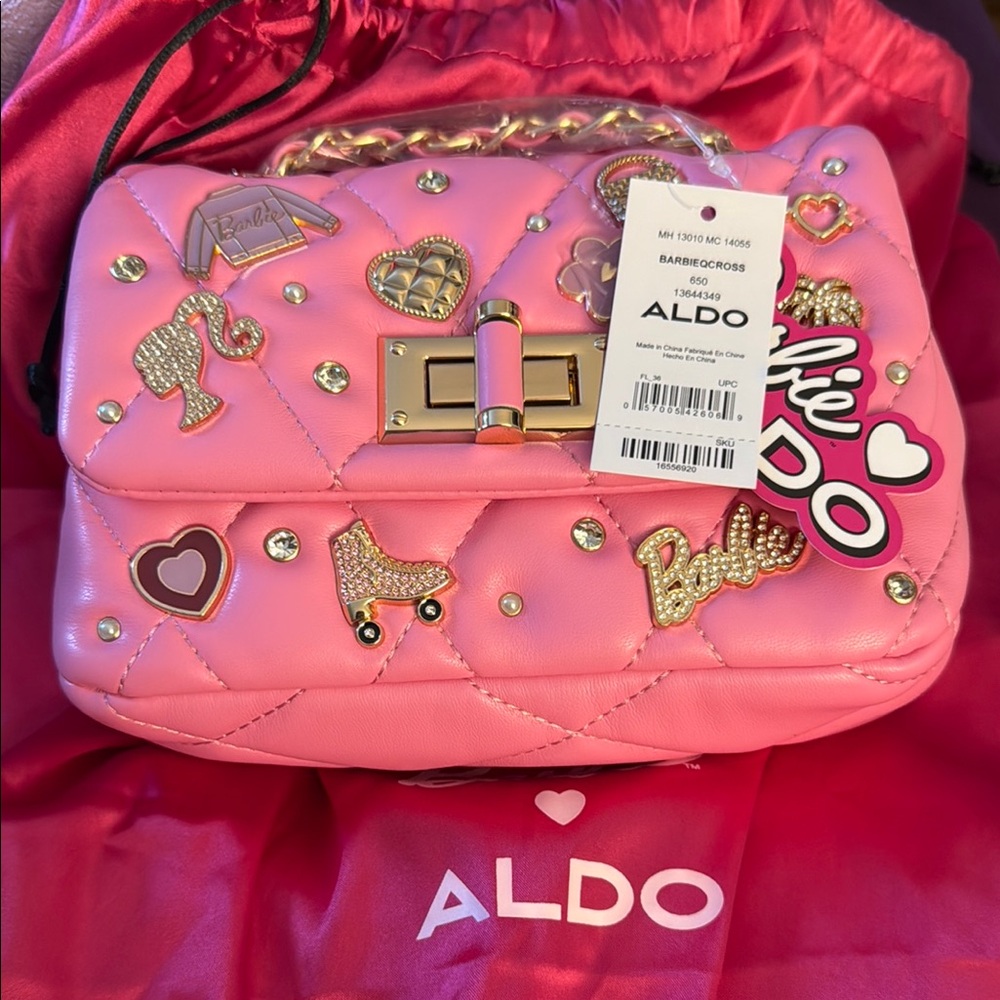 Aldo Pink Quilted Women's Bag